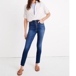 Madewell 10" High Rise Skinny Cropped